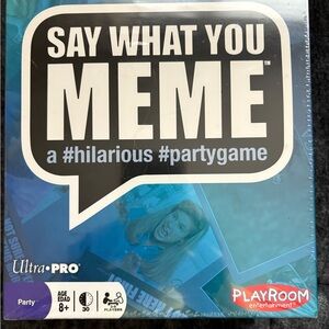 Say What You Meme Party Game - Blue
